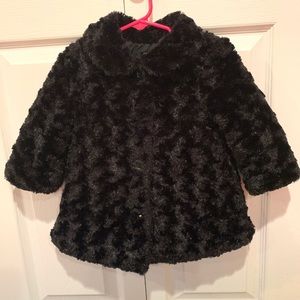 18 Months Calvin Klein Faux Fur Coat